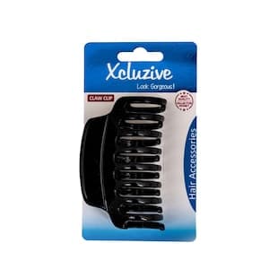 Xcluzive Hair Claw Clip Black