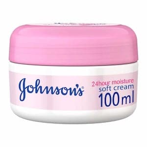 Johnson'S 24 Hour Moisture Soft Cream Suitable for All Skin Types, 100ml
