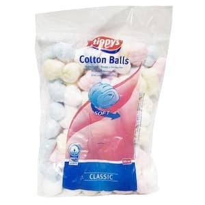Tippys Cotton Balls Bags Multicolour 100 Balls